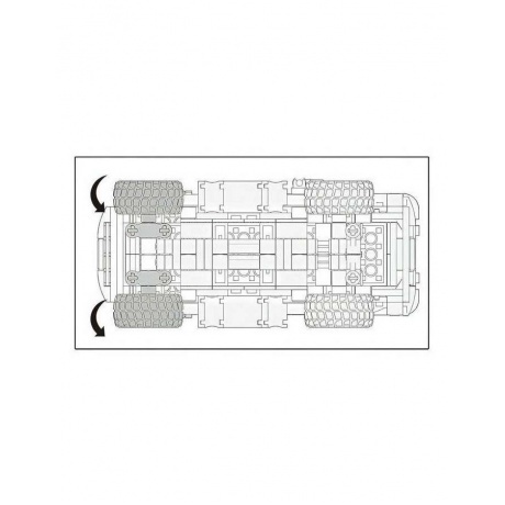 Конструктор Пикап (361дет.) в коробке M38-B0813 - фото 6