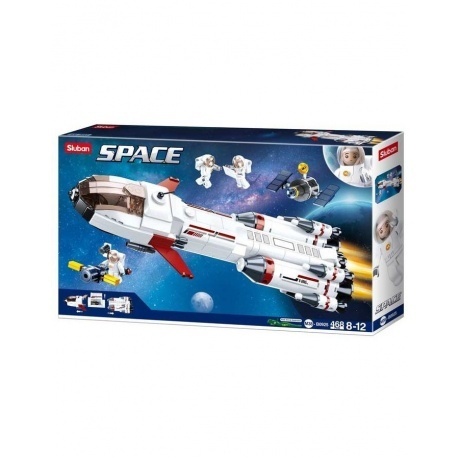 

Конструктор "Ракета" (468 дет.) в коробке M38-B0925