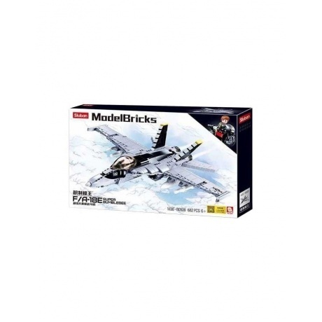 

Конструктор "Истребитель" (682 дет.) в коробке M38-B0928