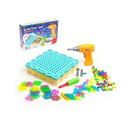 Конструктор винтовой Zabiaka "Конструктики" 223 детали, с шурупо...