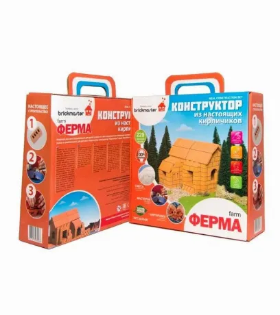 Конструктор-кирпичики Brickmaster "Ферма" арт.207