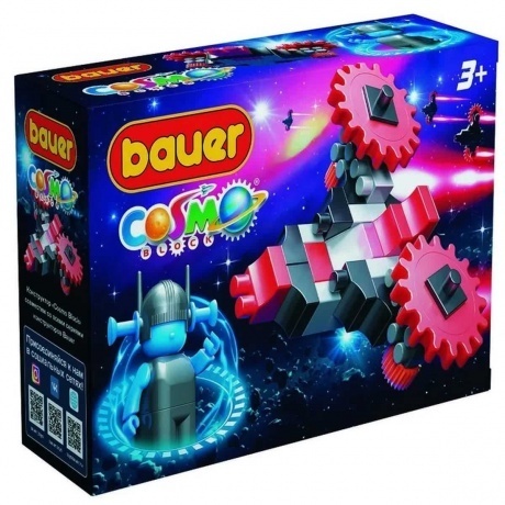 

Конструктор Bauer "Космический истребитель Блокмена" 40 деталей