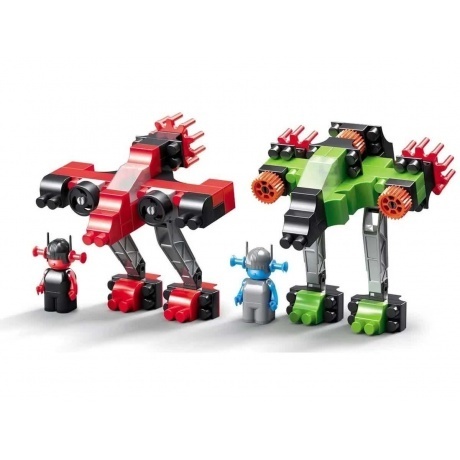 Конструктор Bauer &quot;Космические перехватчики Блокмена&quot; 98 деталей - фото 2