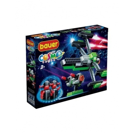 Конструктор Bauer "Защита Марса.Истребитель и турель Блокмена"