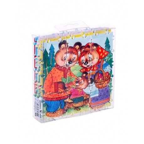 Конструктор Рантис &quot;Тико. Пазлы сказки&quot; 54 детали+сказка - фото 1