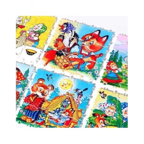 Конструктор Рантис &quot;Тико. Пазлы сказки&quot; 54 детали+сказка - фото 4