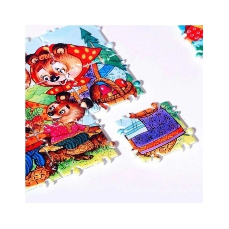 Конструктор Рантис &quot;Тико. Пазлы сказки&quot; 54 детали+сказка - фото 6