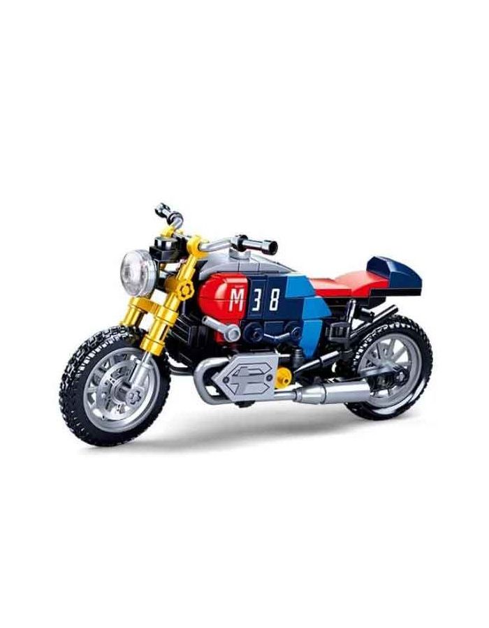 конструктор мотоцикл хонда honda сборная модель мотоцикл игрушка конструкторы для ребенка Конструктор Мотоцикл (197 деталей) в коробке