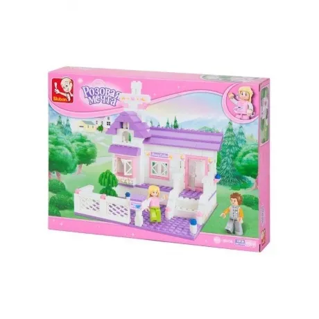 Конструктор "Розовая мечта.Загородный дом" 193 детали