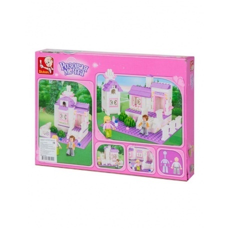 Конструктор "Розовая мечта.Загородный дом" 193 детали - фото 2