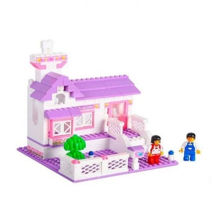 Конструктор "Розовая мечта.Загородный дом" 193 детали - фото 4