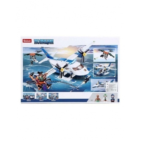 Конструктор "Полиция.Воздушное преследование" 380 деталей - фото 2