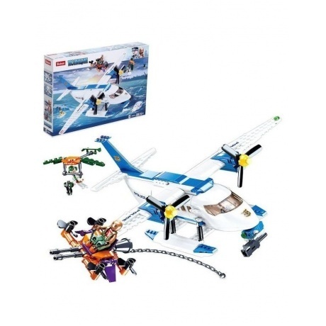Конструктор "Полиция.Воздушное преследование" 380 деталей - фото 3