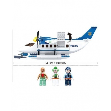 Конструктор "Полиция.Воздушное преследование" 380 деталей - фото 4