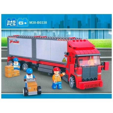 Конструктор "Фура" (345 деталей) в коробке - фото 2