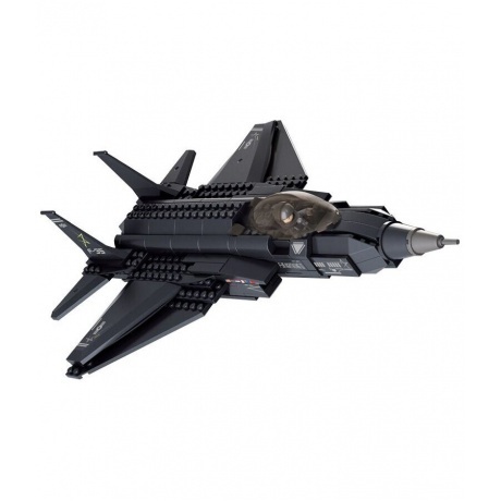 Конструктор "Истребитель" (252 детали) в коробке - фото 4