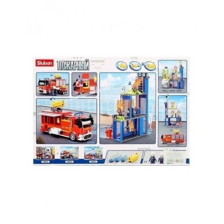 Конструктор "Тренировочный центр пожарников" (585 деталей) - фото 2