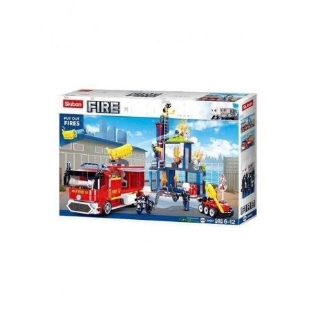 Конструктор "Тренировочный центр пожарников" (585 деталей) - фото 3