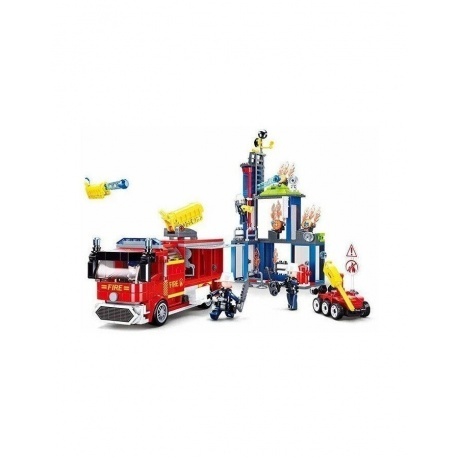 Конструктор "Тренировочный центр пожарников" (585 деталей) - фото 4
