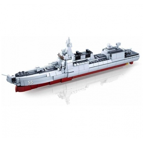 Конструктор &quot;Миноносец&quot; (578 деталей) в коробке - фото 2