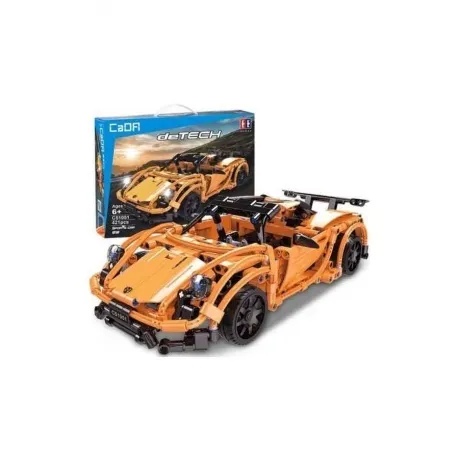 Конструктор Спортивная машина (421 деталь) на РУ в коробке