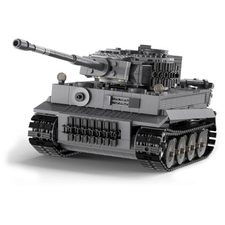 Конструктор Танк Tiger 1:35 на РУ (925 деталей) в коробке - фото 2