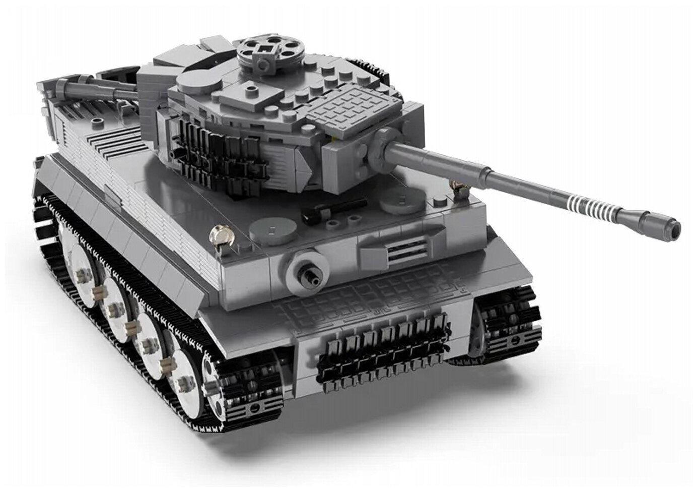 Конструктор Танк Tiger 1:35 на РУ (925 деталей) в коробке конструктор армия россии танк т 34 969 деталей