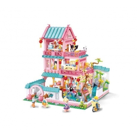 Конструктор "Розовая мечта.Вилла в китайском стиле" - фото 2