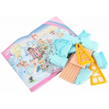 Конструктор "Лыжная площадка" (1065 деталей) в коробке - фото 4