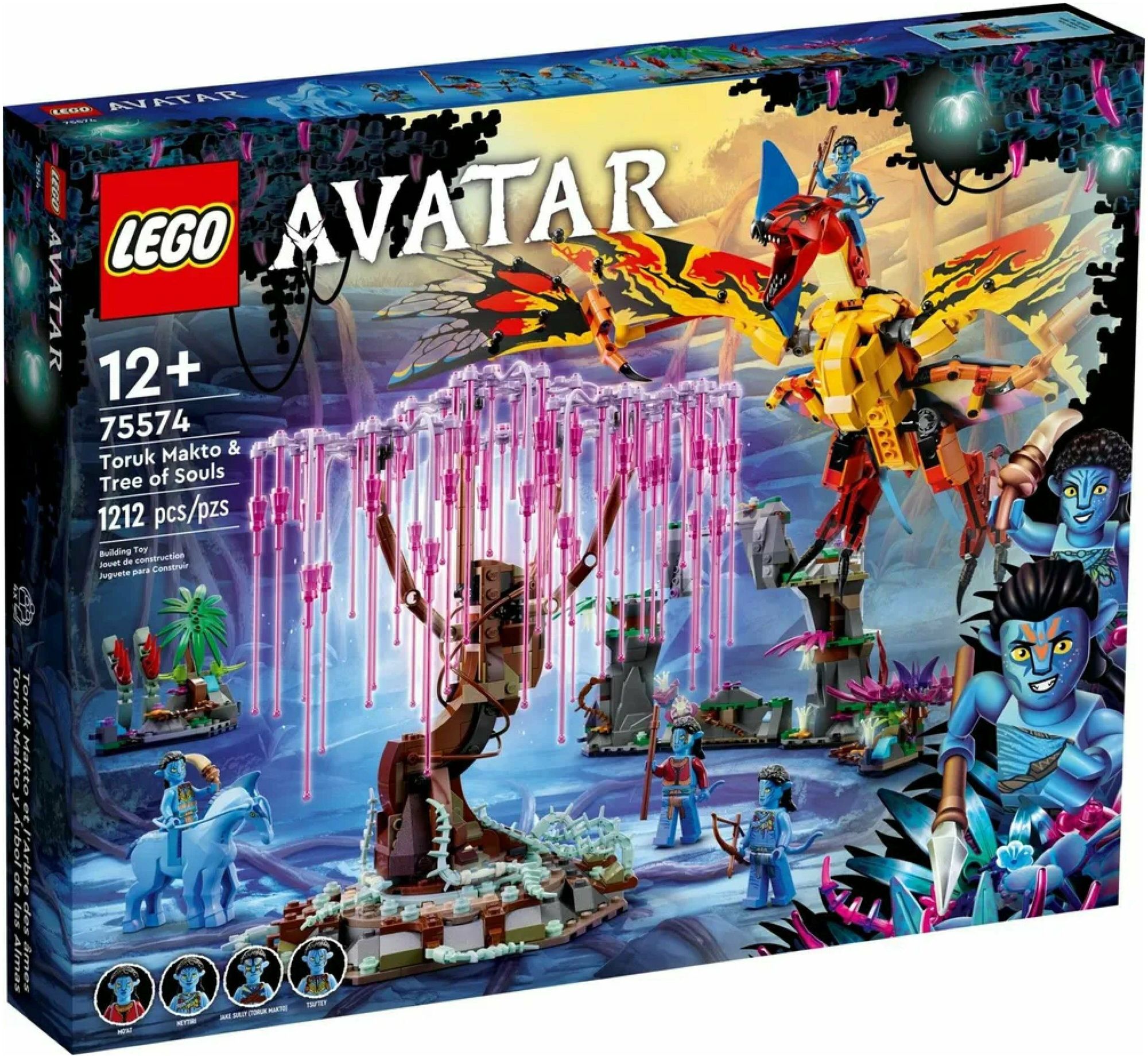 Конструктор LEGO Avatar Торук Макто и Древо душ 75574 конструктор lego avatar 75575 открытие илу