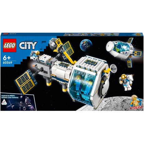 Конструктор LEGO City &quot;Лунная космическая станция&quot; 60349 - фото 2