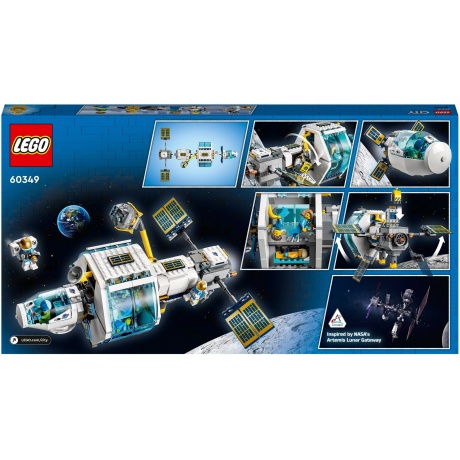 Конструктор LEGO City &quot;Лунная космическая станция&quot; 60349 - фото 3