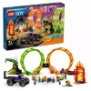 Конструктор LEGO City "Трюковая арена «Двойная петля»" 60339