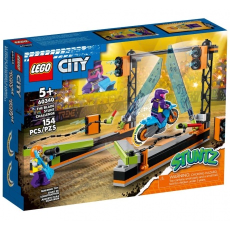 Конструктор LEGO City &quot;Трюковое испытание «Клинок»&quot; 60340 - фото 1