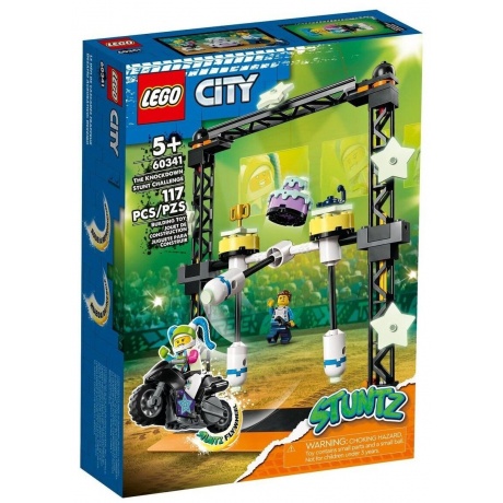 Конструктор LEGO City &quot;Трюковое испытание «Нокдаун»&quot; 60341 - фото 2