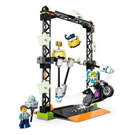 Конструктор LEGO City "Трюковое испытание «Нокдаун»" 60341 - фото 5