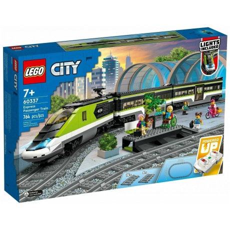 Конструктор LEGO City Пассажирский поезд-экспресс 60337 - фото 2