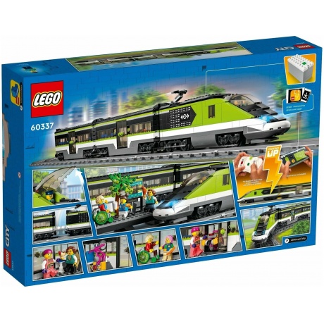 Конструктор LEGO City Пассажирский поезд-экспресс 60337 - фото 3