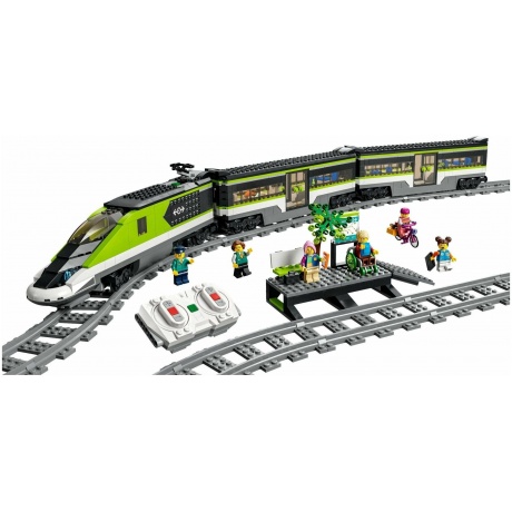 Конструктор LEGO City Пассажирский поезд-экспресс 60337 - фото 4
