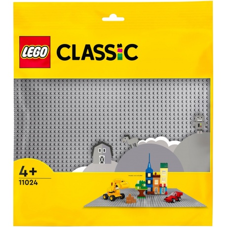 Конструктор Lego Classic &quot;Серая базовая пластина&quot; 11024 - фото 1