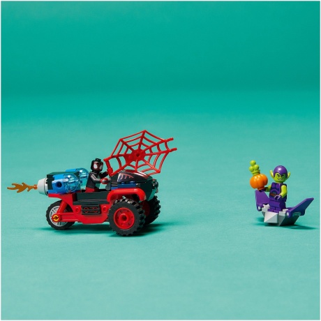 Конструктор LEGO Disney &quot;Майлз Моралес: техно-трайк Человека-Паука&quot; 10781 - фото 9