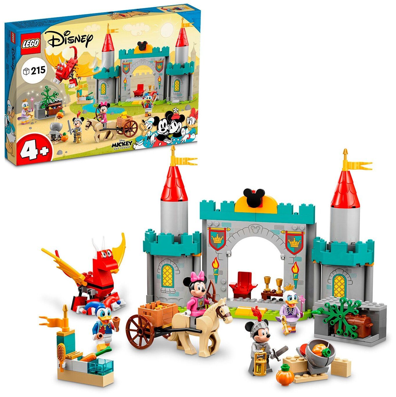 Конструктор LEGO Disney Микки и его друзья — защитники замка 10780