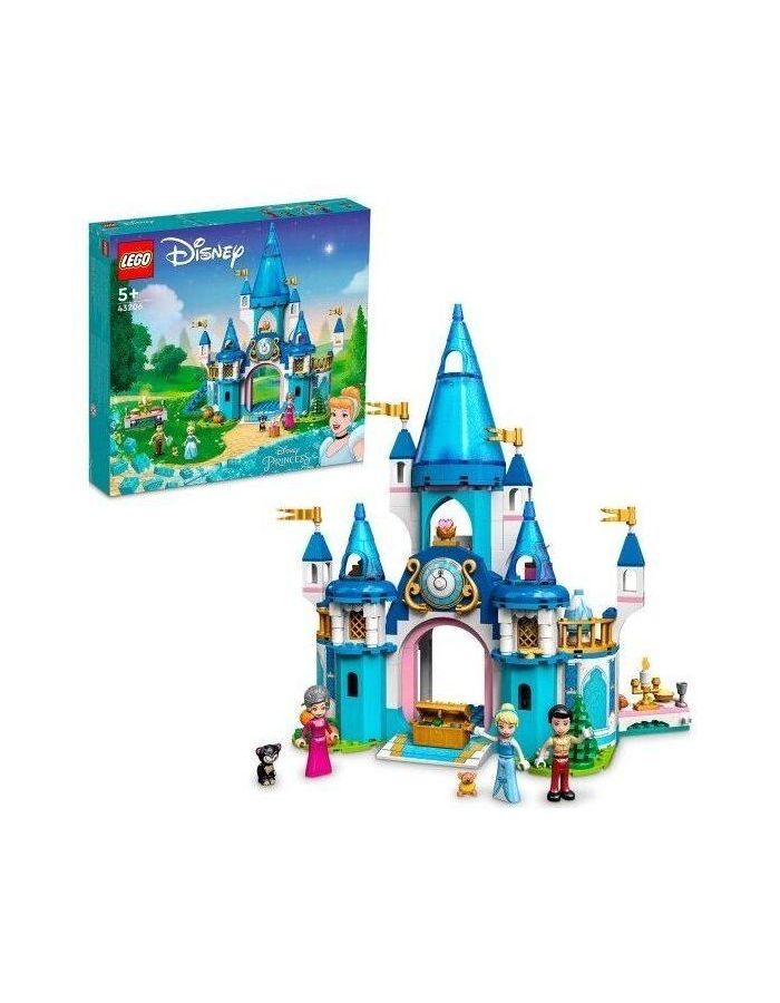 цена Конструктор LEGO Disney Princess Замок Золушки и Прекрасного принца 43206