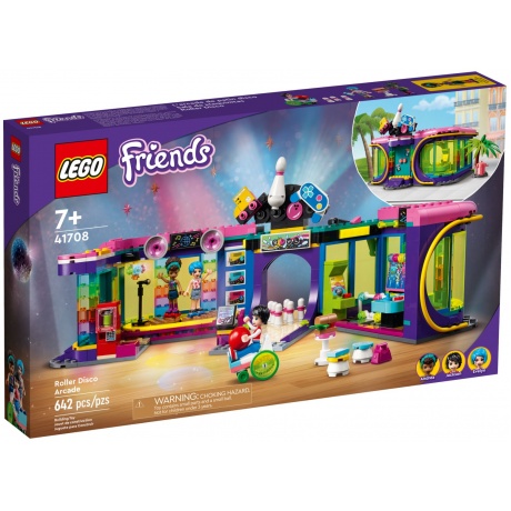 Конструктор LEGO Friends "Диско-аркада для роллеров" 41708 - фото 2