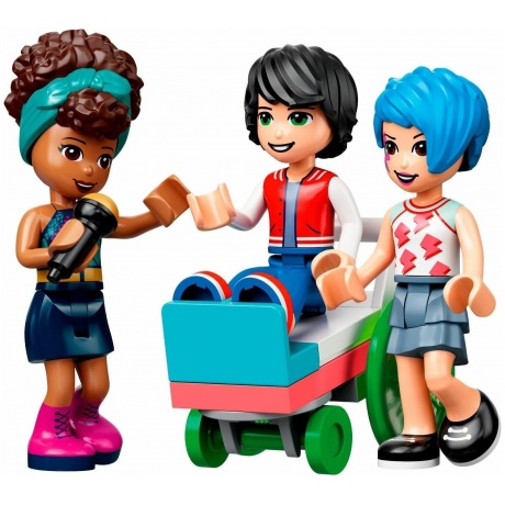 Конструктор LEGO Friends "Диско-аркада для роллеров" 41708 - фото 6