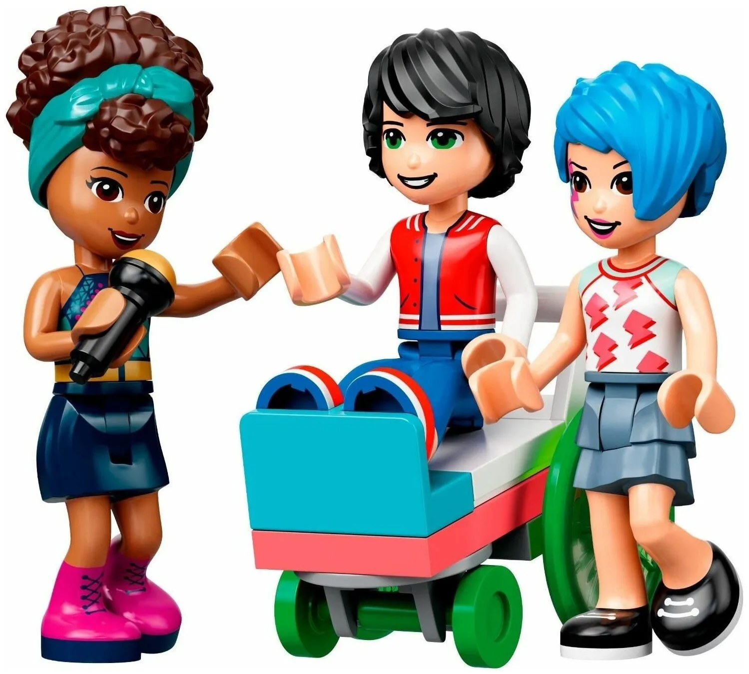 Конструктор LEGO Friends "Диско-аркада для роллеров" 41708 - фото 6