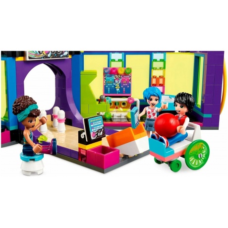 Конструктор LEGO Friends "Диско-аркада для роллеров" 41708 - фото 7