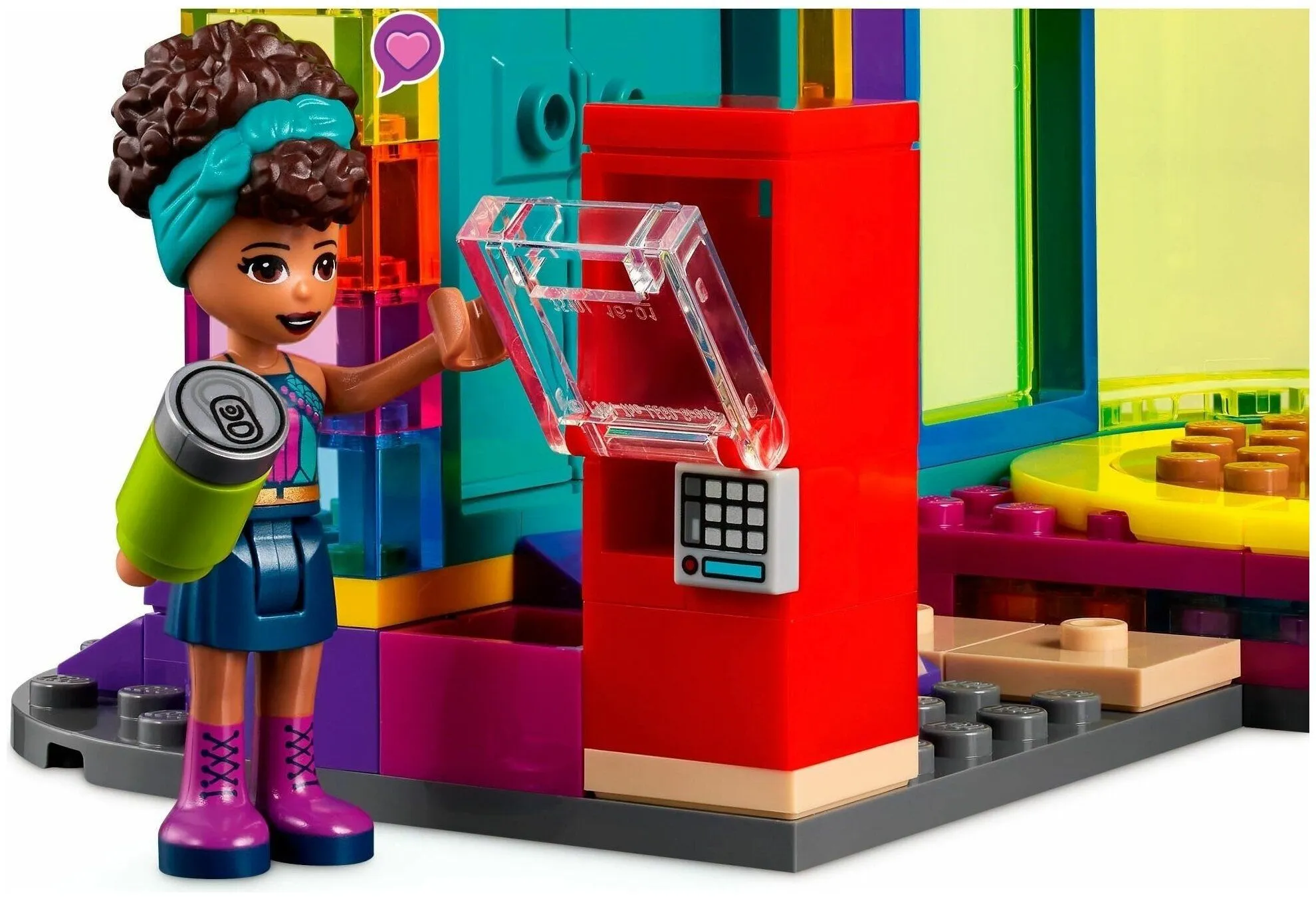 Конструктор LEGO Friends "Диско-аркада для роллеров" 41708 - фото 9