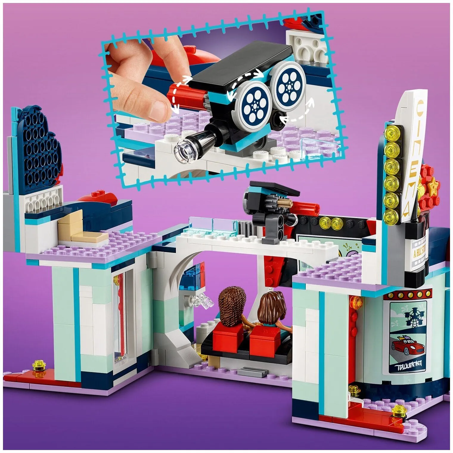 Конструктор LEGO Friends "Кинотеатр Хартлейк-Сити" 41448 - фото 10