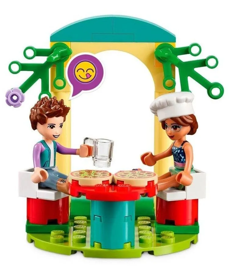 Конструктор LEGO Friends "Пиццерия Хартлейк Сити" 41705 - фото 6